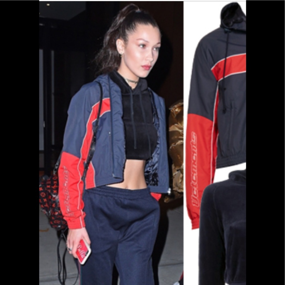 Vetments Hooded Track Jacket